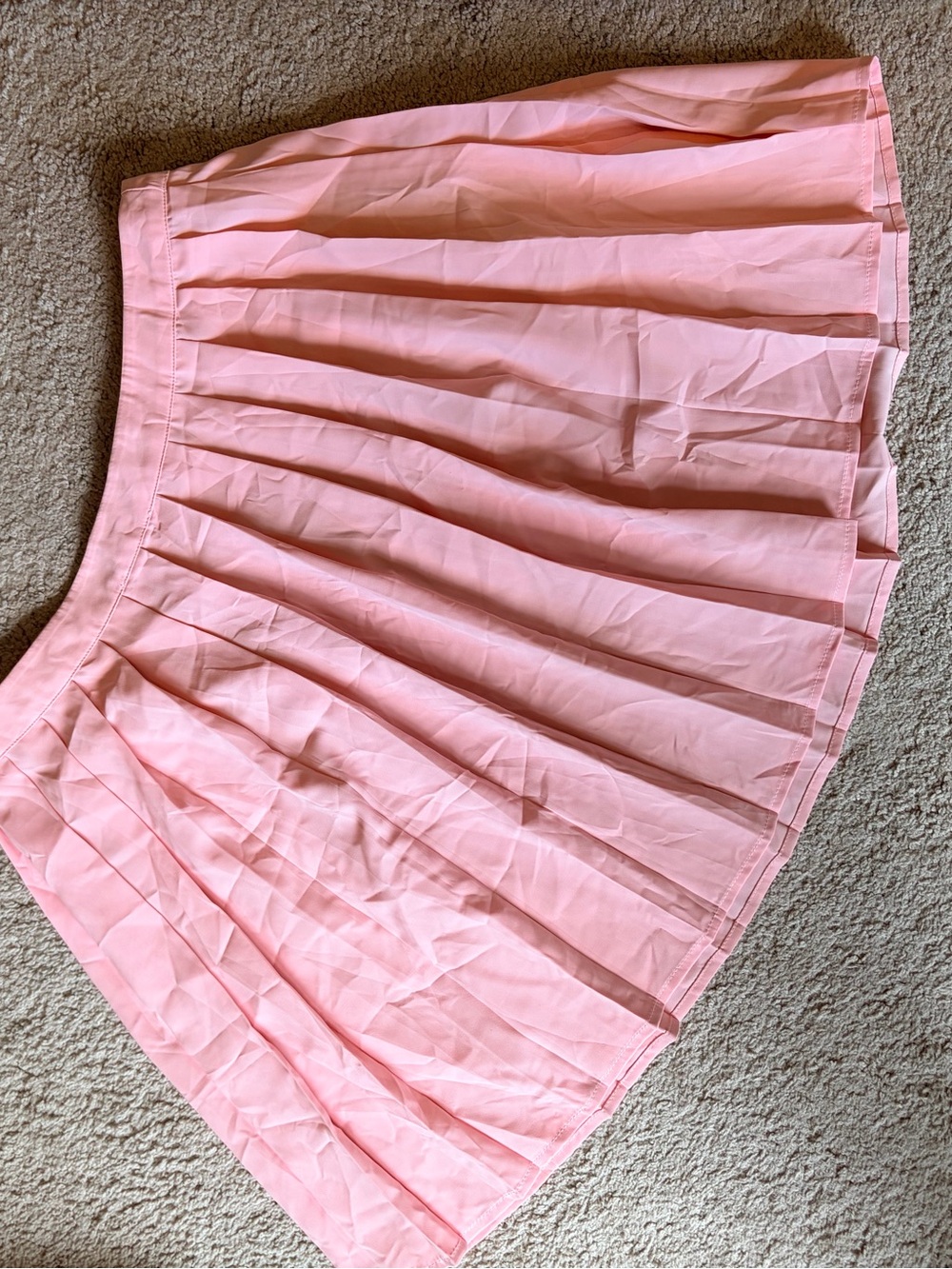Pleated Pink Mini Skirt - Stitch Fix x Katie Sturino size L